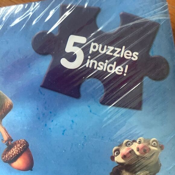 Jigsaw Puzzle Book Ice Age Collision Course Hard Cover - Picture 5 of 11